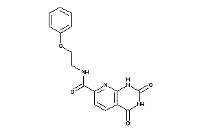 2,4-diketo-N-(2-phenoxyethyl)-1H-pyrido[2,3-d]pyrimidine-7-carboxamide