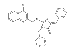 2-[[(4-benzal-1-benzyl-5-keto-2-imidazolin-2-yl)thio]methyl]pyrido[1,2-a]pyrimidin-4-one