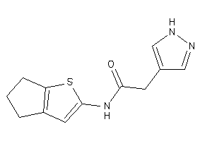 N-(5,6-dihydro-4H-cyclopenta[b]thiophen-2-yl)-2-(1H-pyrazol-4-yl)acetamide