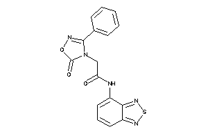 2-(5-keto-3-phenyl-1,2,4-oxadiazol-4-yl)-N-piazthiol-4-yl-acetamide