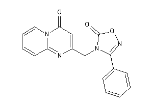 Image of 4-[(4-ketopyrido[1,2-a]pyrimidin-2-yl)methyl]-3-phenyl-1,2,4-oxadiazol-5-one