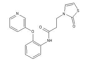 3-(2-keto-4-thiazolin-3-yl)-N-[2-(3-pyridyloxy)phenyl]propionamide