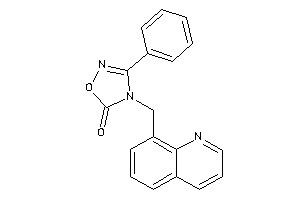 Image of 3-phenyl-4-(8-quinolylmethyl)-1,2,4-oxadiazol-5-one