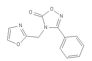 4-(oxazol-2-ylmethyl)-3-phenyl-1,2,4-oxadiazol-5-one