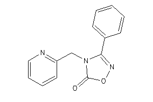 Image of 3-phenyl-4-(2-pyridylmethyl)-1,2,4-oxadiazol-5-one