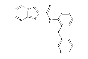 N-[2-(3-pyridyloxy)phenyl]imidazo[1,2-a]pyrimidine-2-carboxamide