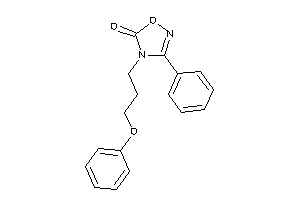 4-(3-phenoxypropyl)-3-phenyl-1,2,4-oxadiazol-5-one