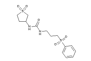 1-(3-besylpropyl)-3-(1,1-diketothiolan-3-yl)urea