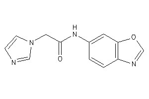 N-(1,3-benzoxazol-6-yl)-2-imidazol-1-yl-acetamide