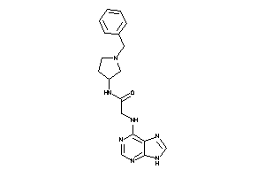 N-(1-benzylpyrrolidin-3-yl)-2-(9H-purin-6-ylamino)acetamide