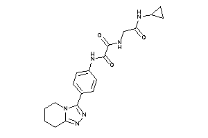 N-[2-(cyclopropylamino)-2-keto-ethyl]-N'-[4-(5,6,7,8-tetrahydro-[1,2,4]triazolo[4,3-a]pyridin-3-yl)phenyl]oxamide