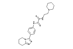 N-(2-piperidinoethyl)-N'-[4-(5,6,7,8-tetrahydro-[1,2,4]triazolo[4,3-a]pyridin-3-yl)phenyl]oxamide