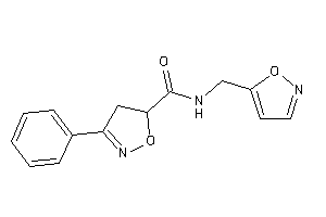 N-(isoxazol-5-ylmethyl)-3-phenyl-2-isoxazoline-5-carboxamide