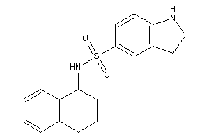 N-tetralin-1-ylindoline-5-sulfonamide