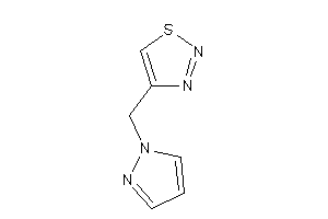 4-(pyrazol-1-ylmethyl)thiadiazole
