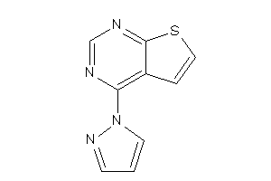 4-pyrazol-1-ylthieno[2,3-d]pyrimidine