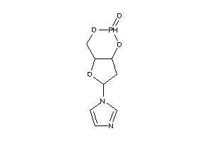 8-imidazol-1-yl-3,5,9-trioxa-4$l^{5}-phosphabicyclo[4.3.0]nonane 4-oxide