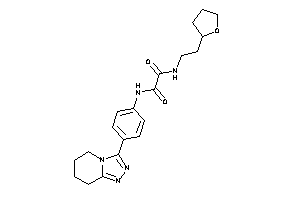 N-[2-(tetrahydrofuryl)ethyl]-N'-[4-(5,6,7,8-tetrahydro-[1,2,4]triazolo[4,3-a]pyridin-3-yl)phenyl]oxamide