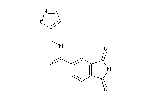 N-(isoxazol-5-ylmethyl)-1,3-diketo-isoindoline-5-carboxamide