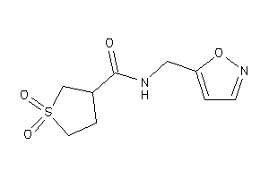 N-(isoxazol-5-ylmethyl)-1,1-diketo-thiolane-3-carboxamide