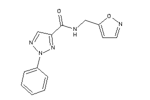 N-(isoxazol-5-ylmethyl)-2-phenyl-triazole-4-carboxamide