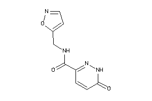 N-(isoxazol-5-ylmethyl)-6-keto-1H-pyridazine-3-carboxamide