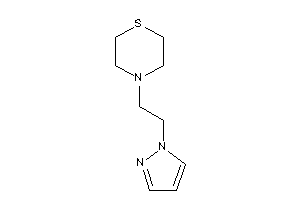 4-(2-pyrazol-1-ylethyl)thiomorpholine