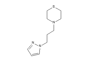 4-(3-pyrazol-1-ylpropyl)thiomorpholine