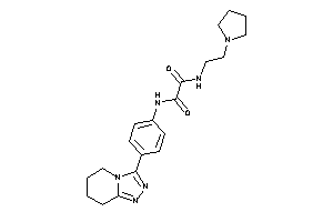 N-(2-pyrrolidinoethyl)-N'-[4-(5,6,7,8-tetrahydro-[1,2,4]triazolo[4,3-a]pyridin-3-yl)phenyl]oxamide