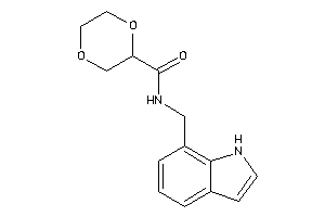 N-(1H-indol-7-ylmethyl)-1,4-dioxane-2-carboxamide