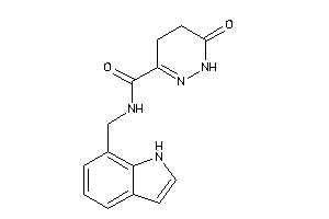 N-(1H-indol-7-ylmethyl)-6-keto-4,5-dihydro-1H-pyridazine-3-carboxamide