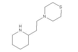 4-[2-(2-piperidyl)ethyl]thiomorpholine