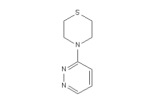 4-pyridazin-3-ylthiomorpholine