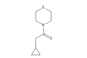 2-cyclopropyl-1-thiomorpholino-ethanone