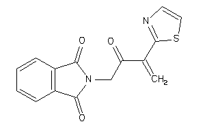 2-(2-keto-3-thiazol-2-yl-but-3-enyl)isoindoline-1,3-quinone