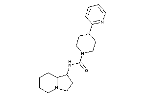 N-indolizidin-1-yl-4-(2-pyridyl)piperazine-1-carboxamide