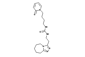 1-[4-(2-keto-1-pyridyl)butyl]-3-[2-(6,7,8,9-tetrahydro-5H-[1,2,4]triazolo[4,3-a]azepin-3-yl)ethyl]urea