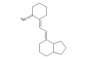 7-[2-(2-methylenecyclohexylidene)ethylidene]-1,2,3,3a,4,5,6,7a-octahydroindene