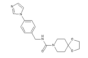 N-(4-imidazol-1-ylbenzyl)-1,4-dioxa-8-azaspiro[4.5]decane-8-carboxamide