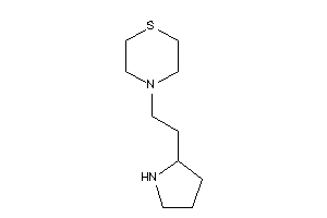 4-(2-pyrrolidin-2-ylethyl)thiomorpholine