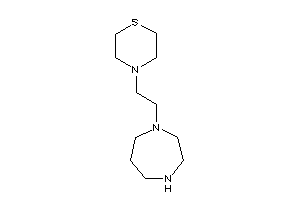 4-[2-(1,4-diazepan-1-yl)ethyl]thiomorpholine