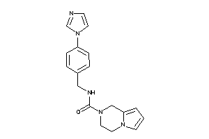 N-(4-imidazol-1-ylbenzyl)-3,4-dihydro-1H-pyrrolo[1,2-a]pyrazine-2-carboxamide