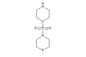 4-(4-piperidylsulfonyl)thiomorpholine