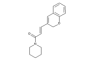3-(2H-chromen-3-yl)-1-piperidino-prop-2-en-1-one