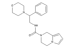 N-(2-morpholino-2-phenyl-ethyl)-3,4-dihydro-1H-pyrrolo[1,2-a]pyrazine-2-carboxamide