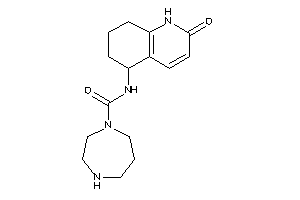 Image of N-(2-keto-5,6,7,8-tetrahydro-1H-quinolin-5-yl)-1,4-diazepane-1-carboxamide