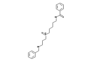 N-[5-[3-(benzylamino)propylphosphonoyl]pentyl]benzamide