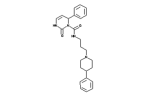 2-keto-4-phenyl-N-[3-(4-phenylpiperidino)propyl]-1,4-dihydropyrimidine-3-carboxamide