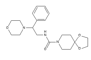 N-(2-morpholino-2-phenyl-ethyl)-1,4-dioxa-8-azaspiro[4.5]decane-8-carboxamide