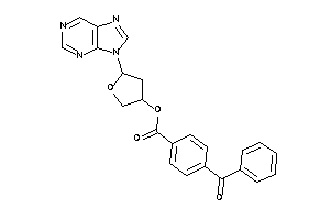 4-benzoylbenzoic Acid (5-purin-9-yltetrahydrofuran-3-yl) Ester